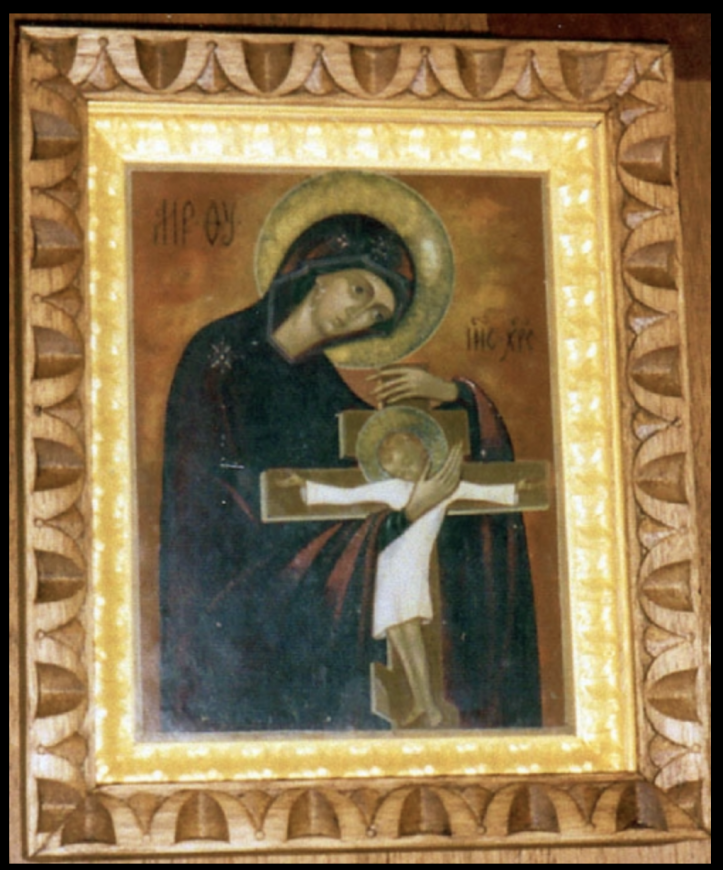 Фреска Марселя Ленуара «Божия Матерь во славе», Тулуза.