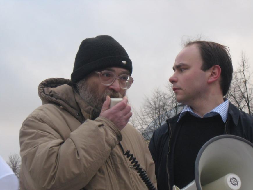 Александр Скобов с Андреем Пивоваровым